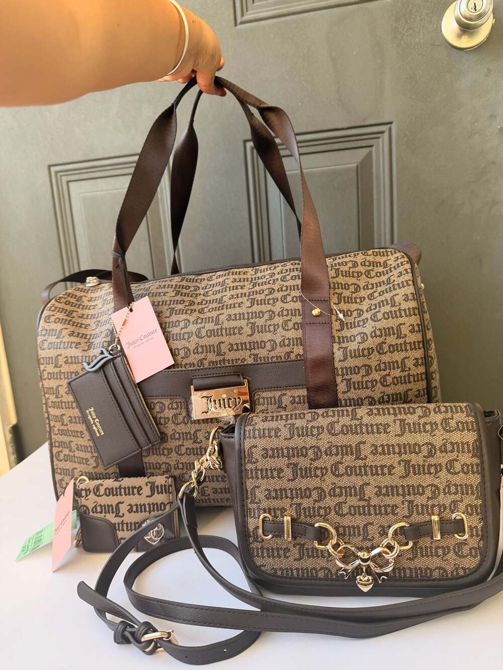Set of 4 JuicyCouture Miss Juicy Chocolate - Picture 3 of 8